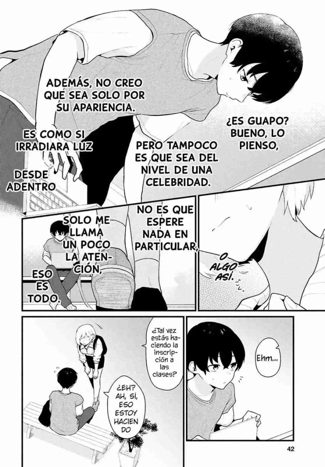 ¿Pensaste que podrias vivir una vida normal en un mundo con una proporcion de 1 hombre por cada 5 mujeres? Cuando las chicas con emociones intensas juegan con un chico desprevenido Capitulo 1 página 27