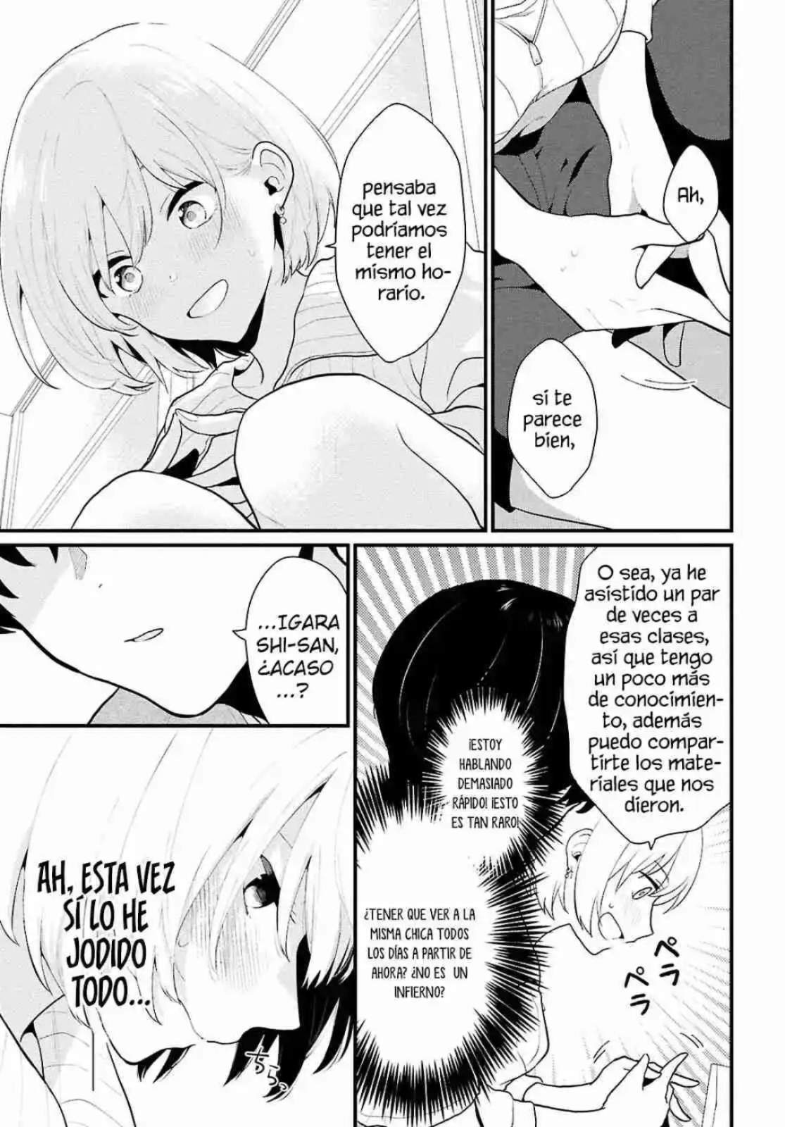 ¿Pensaste que podrias vivir una vida normal en un mundo con una proporcion de 1 hombre por cada 5 mujeres? Cuando las chicas con emociones intensas juegan con un chico desprevenido Capitulo 1 página 36