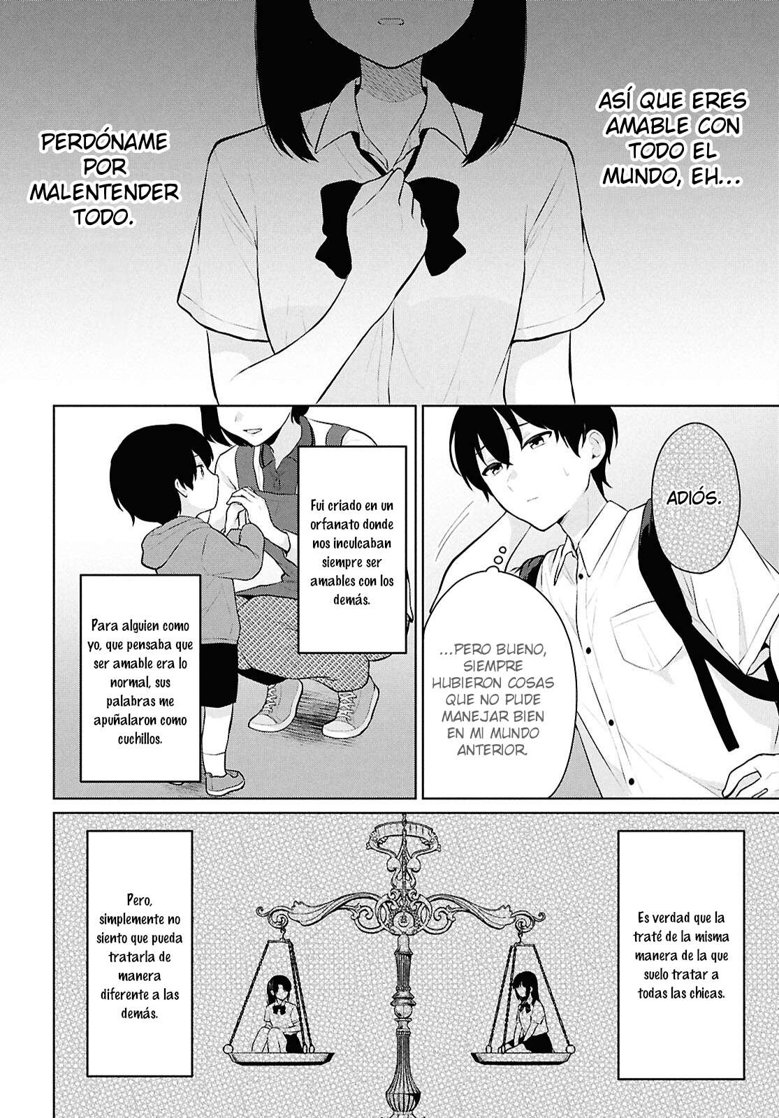 ¿Pensaste que podrias vivir una vida normal en un mundo con una proporcion de 1 hombre por cada 5 mujeres? Cuando las chicas con emociones intensas juegan con un chico desprevenido Capitulo 10 página 6
