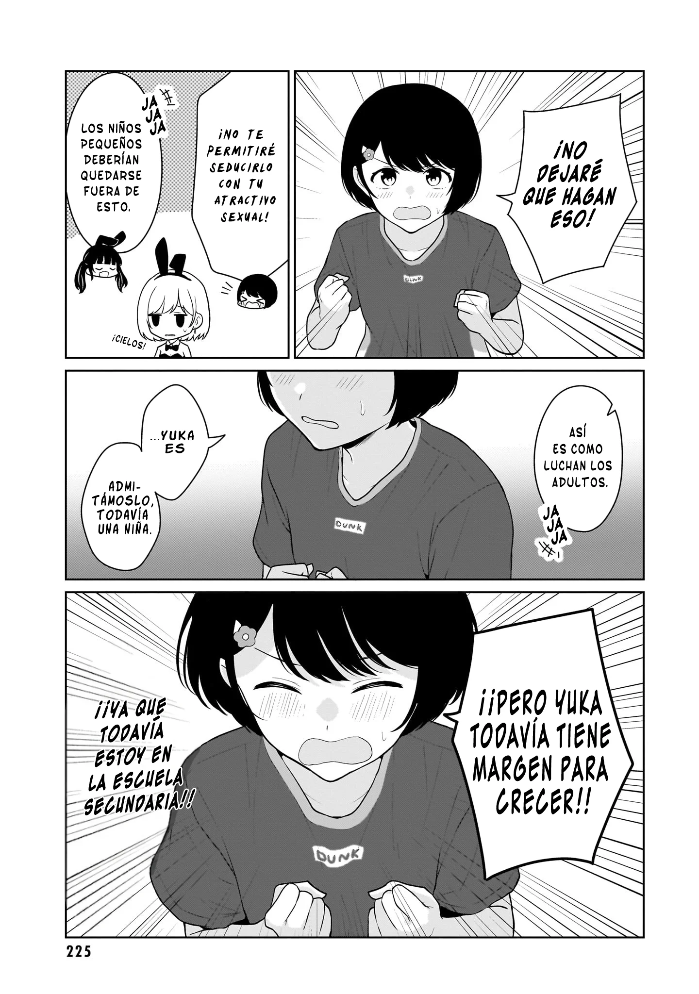¿Pensaste que podrias vivir una vida normal en un mundo con una proporcion de 1 hombre por cada 5 mujeres? Cuando las chicas con emociones intensas juegan con un chico desprevenido Capitulo 21.5 página 4