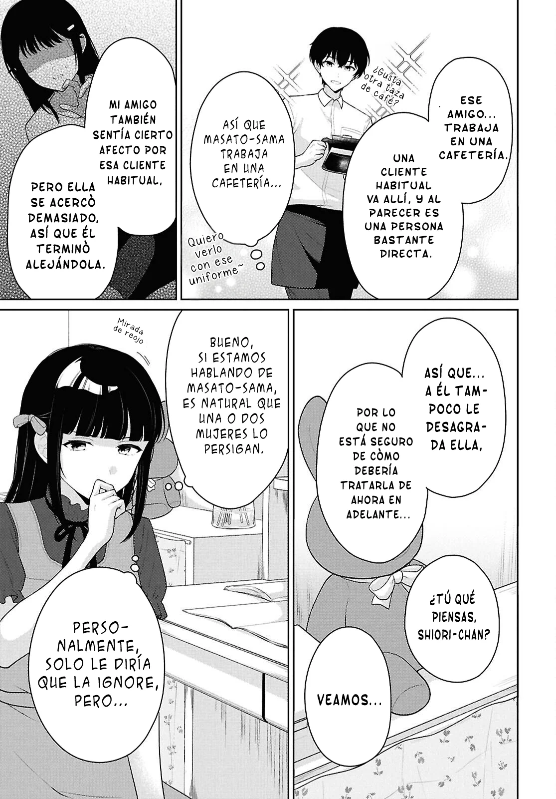 ¿Pensaste que podrias vivir una vida normal en un mundo con una proporcion de 1 hombre por cada 5 mujeres? Cuando las chicas con emociones intensas juegan con un chico desprevenido Capitulo 22 página 12