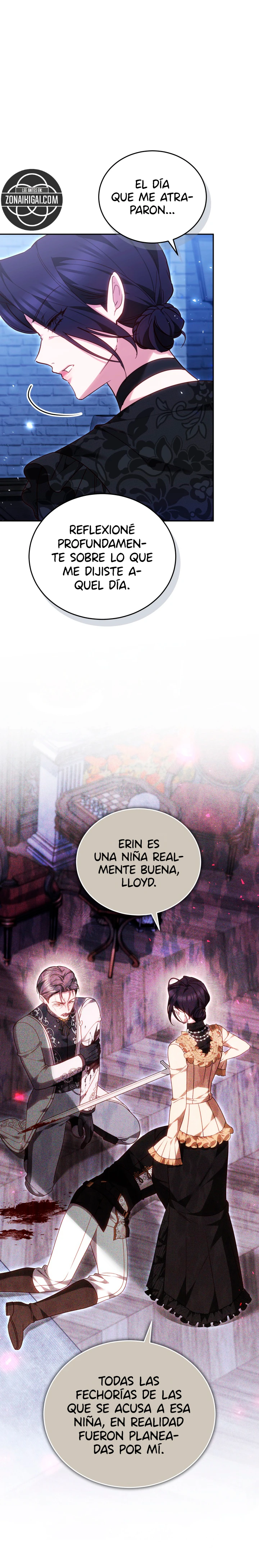 La razón por la que la villana tomó la espada Capitulo 63 página 16