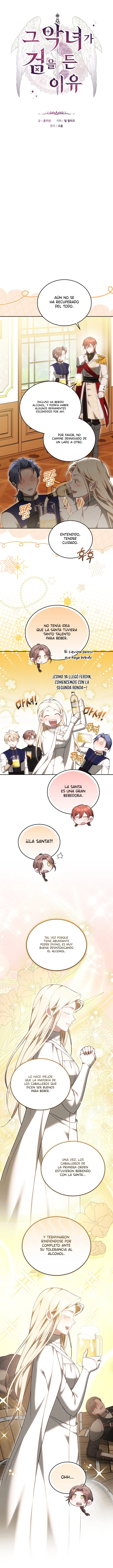 La razón por la que la villana tomó la espada Capitulo 71 página 10