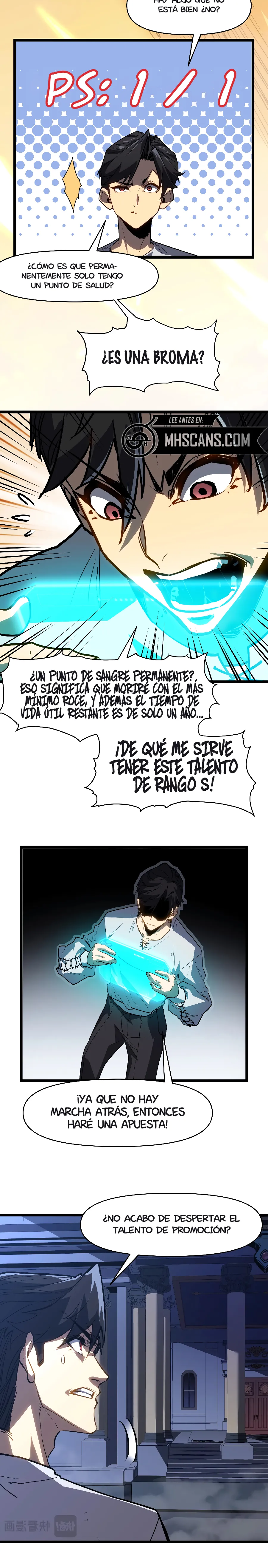 Invencible a un GOLPE de Morir Capitulo 1 página 20