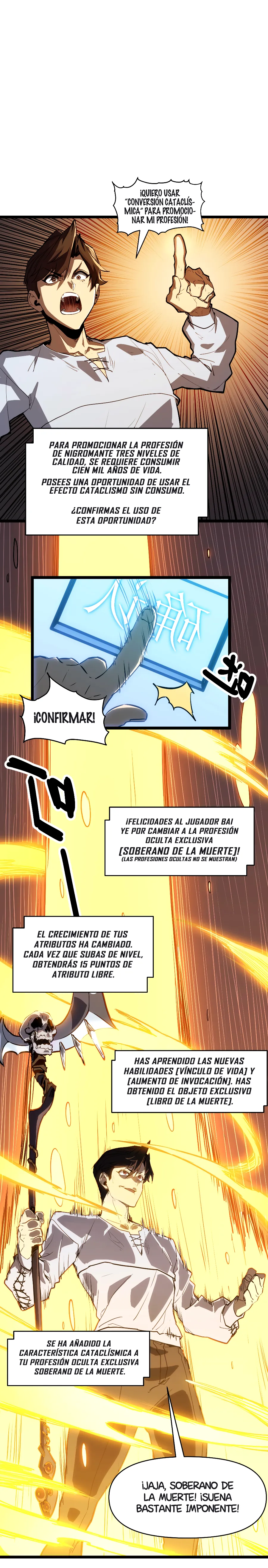 Invencible a un GOLPE de Morir Capitulo 1 página 21