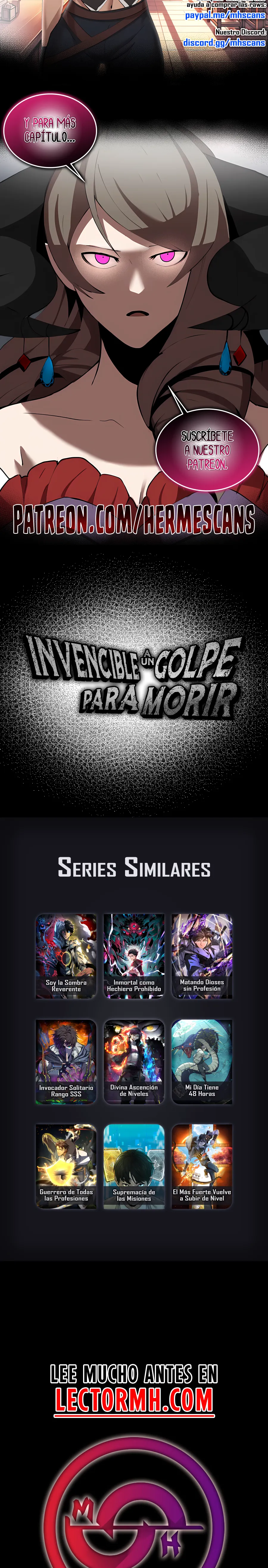 Invencible a un GOLPE de Morir Capitulo 13 página 22