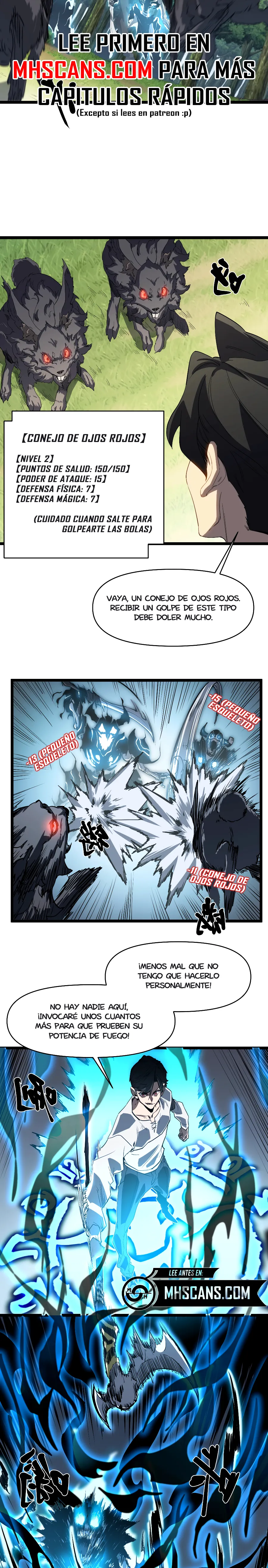 Invencible a un GOLPE de Morir Capitulo 2 página 10