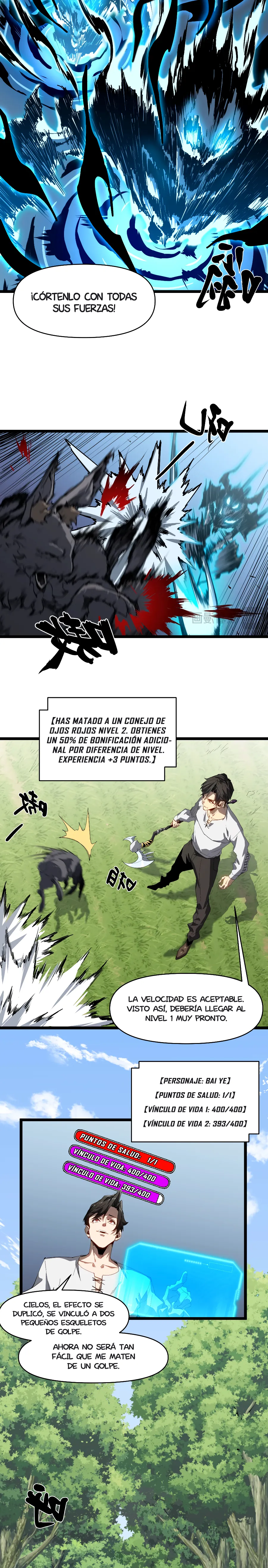 Invencible a un GOLPE de Morir Capitulo 2 página 11