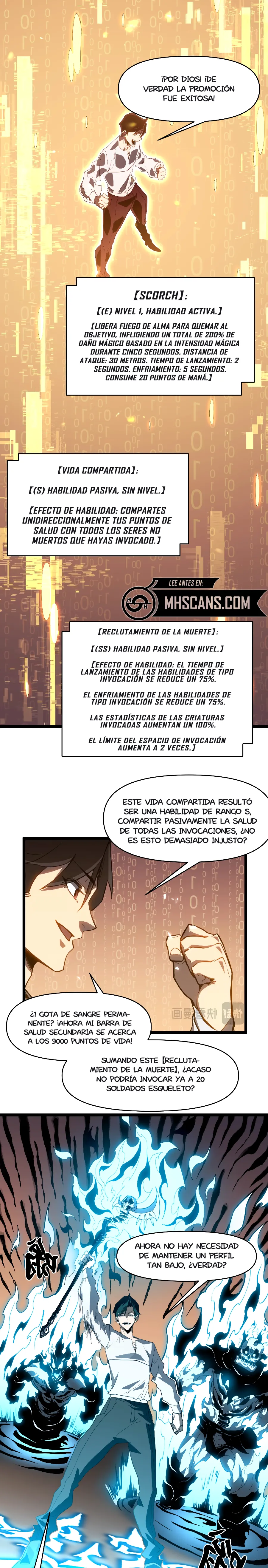 Invencible a un GOLPE de Morir Capitulo 2 página 14