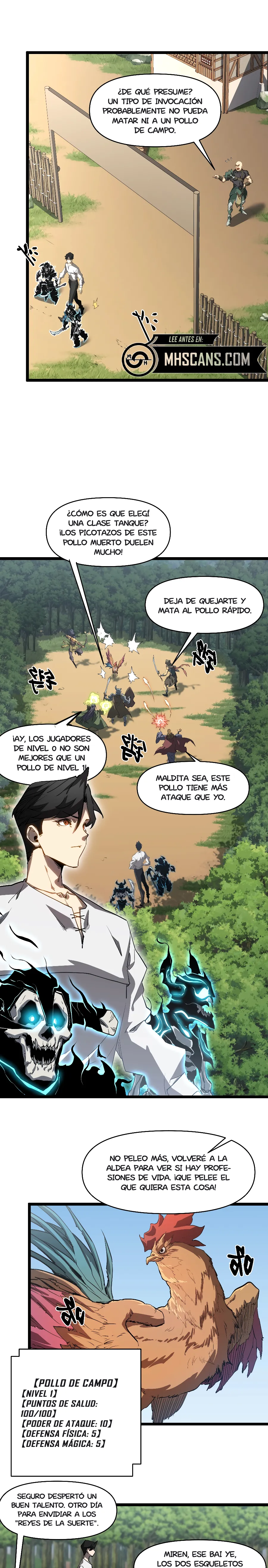 Invencible a un GOLPE de Morir Capitulo 2 página 8