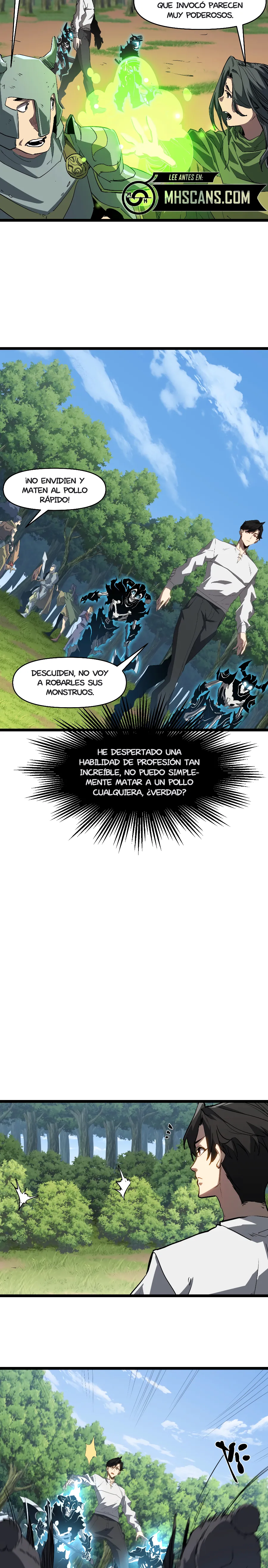 Invencible a un GOLPE de Morir Capitulo 2 página 9