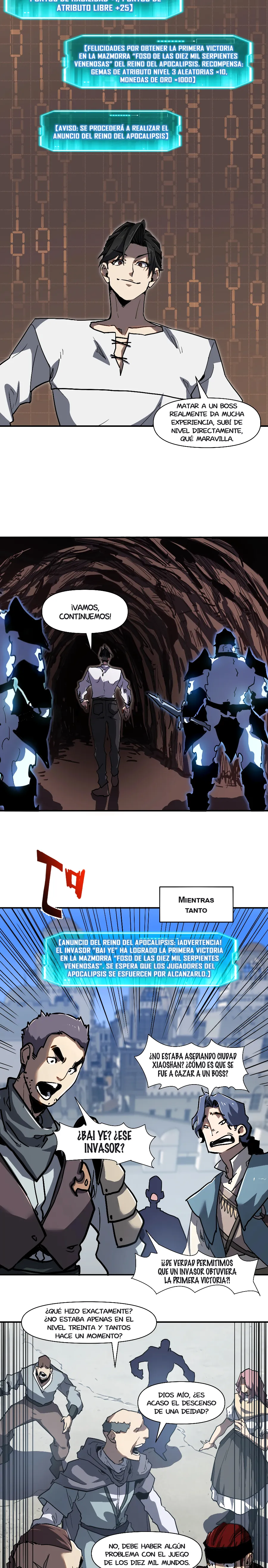Invencible a un GOLPE de Morir Capitulo 22 página 15