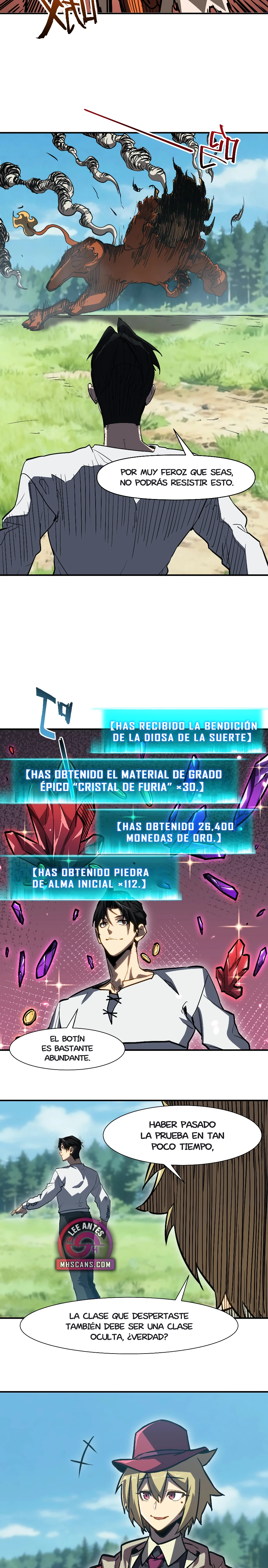 Invencible a un GOLPE de Morir Capitulo 24.5 página 11