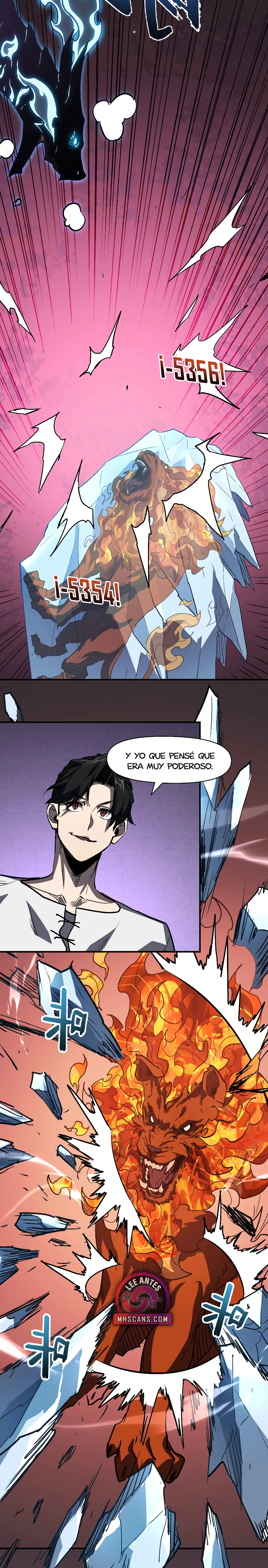 Invencible a un GOLPE de Morir Capitulo 24.5 página 7