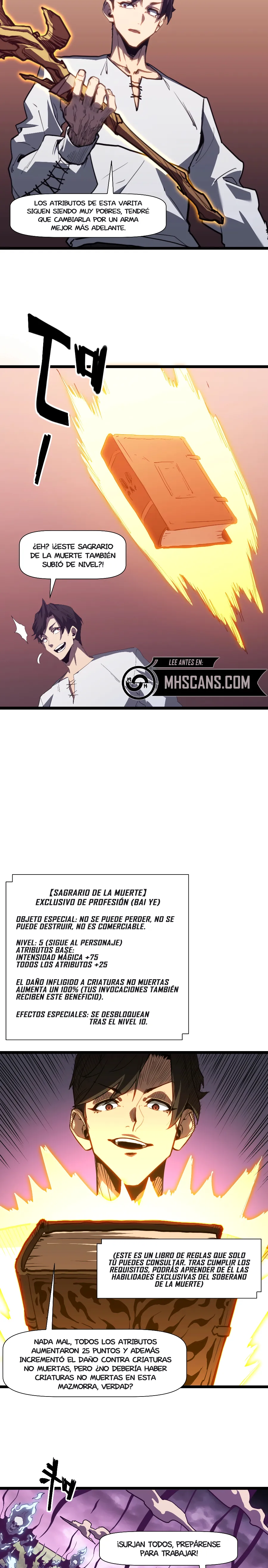 Invencible a un GOLPE de Morir Capitulo 3 página 11