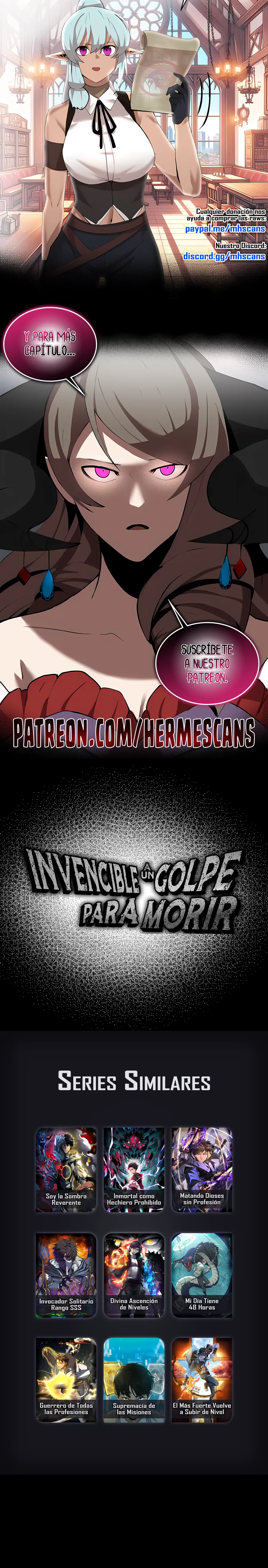 Invencible a un GOLPE de Morir Capitulo 3 página 19