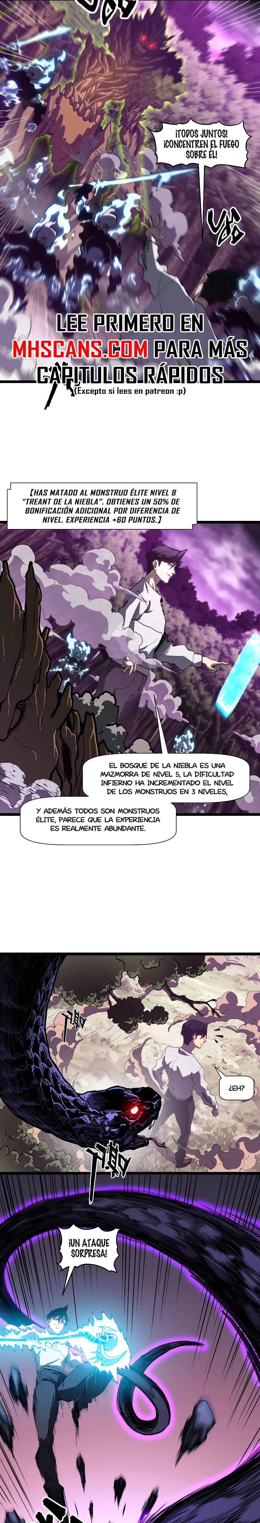 Invencible a un GOLPE de Morir Capitulo 3 página 5