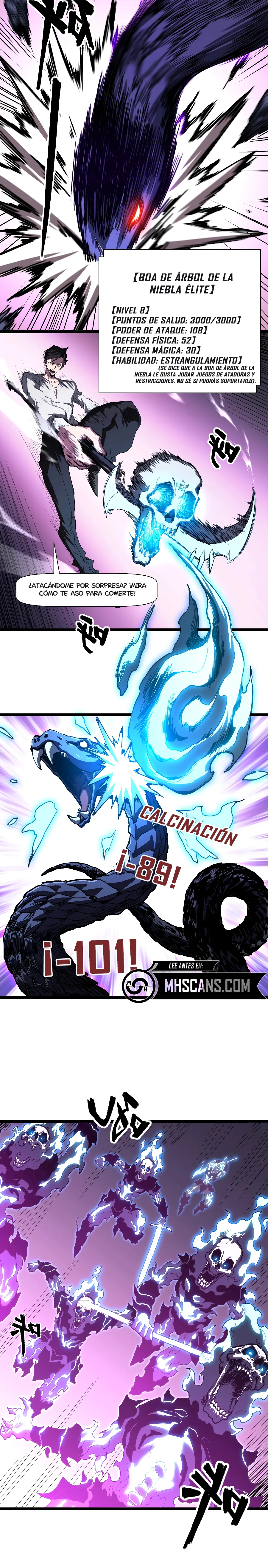 Invencible a un GOLPE de Morir Capitulo 3 página 6