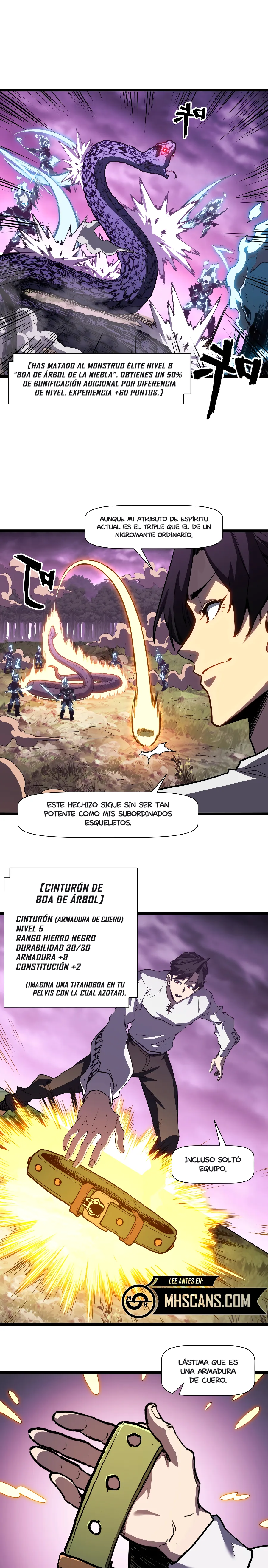 Invencible a un GOLPE de Morir Capitulo 3 página 7