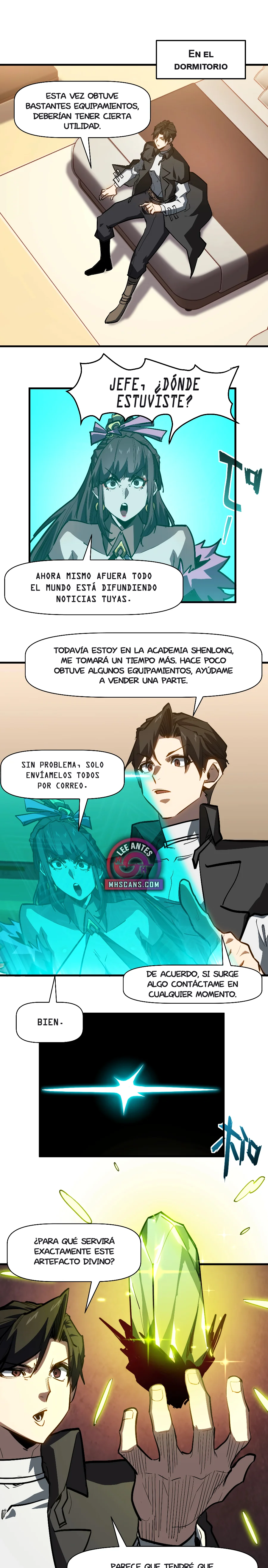 Invencible a un GOLPE de Morir Capitulo 32 página 9
