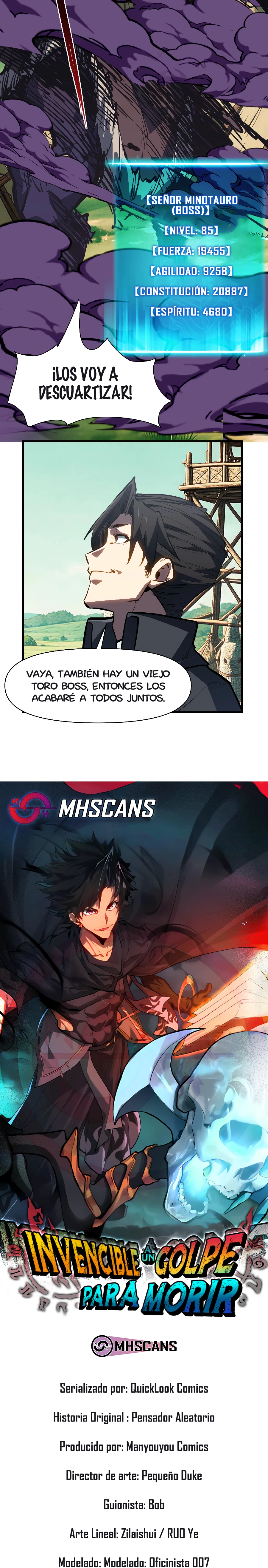 Invencible a un GOLPE de Morir Capitulo 34 página 2