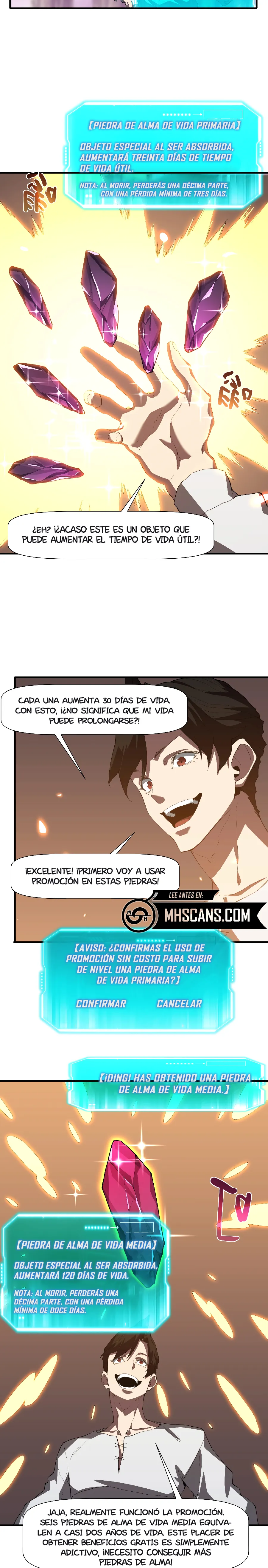 Invencible a un GOLPE de Morir Capitulo 4 página 8
