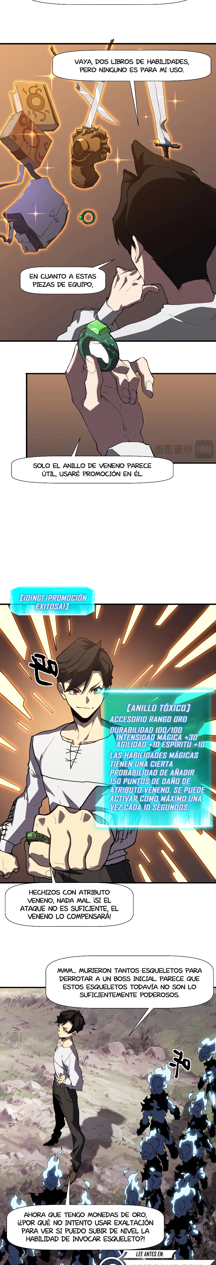 Invencible a un GOLPE de Morir Capitulo 4 página 9