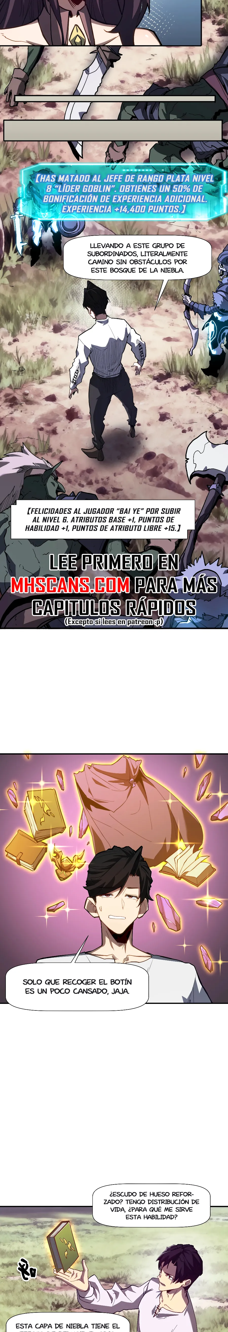 Invencible a un GOLPE de Morir Capitulo 5 página 9