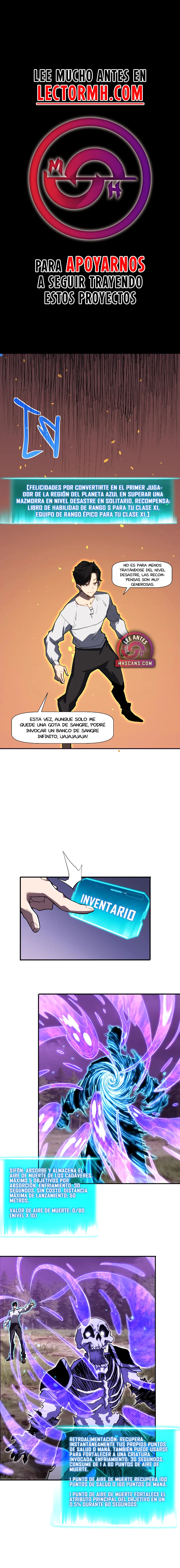 Invencible a un GOLPE de Morir Capitulo 8 página 2