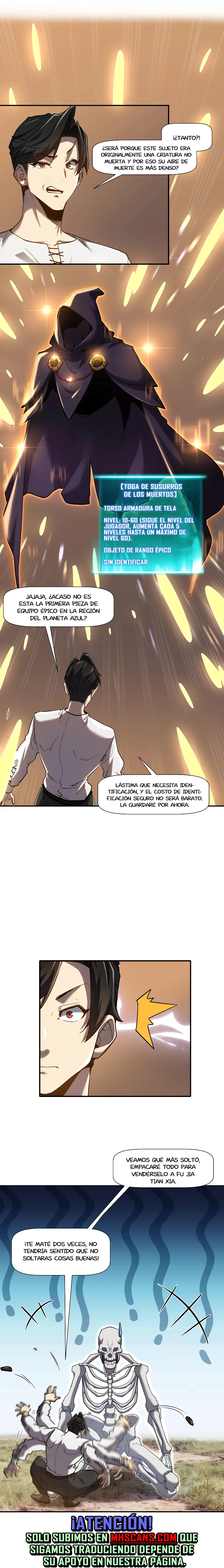 Invencible a un GOLPE de Morir Capitulo 8 página 4