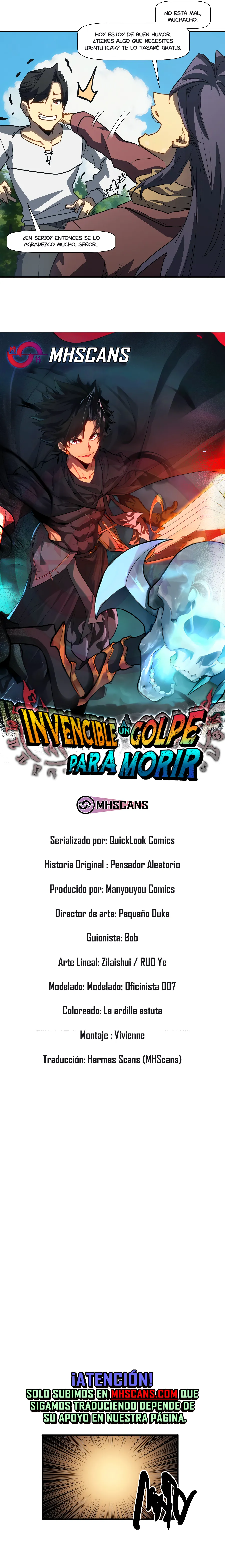 Invencible a un GOLPE de Morir Capitulo 9 página 4