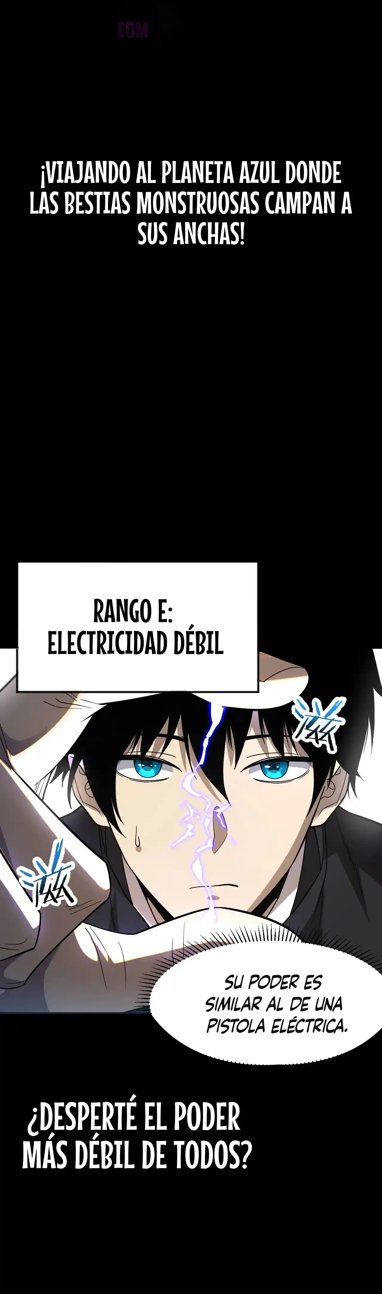 Despertar del guerrero del Rayo Clase SSS Capitulo 0 página 3