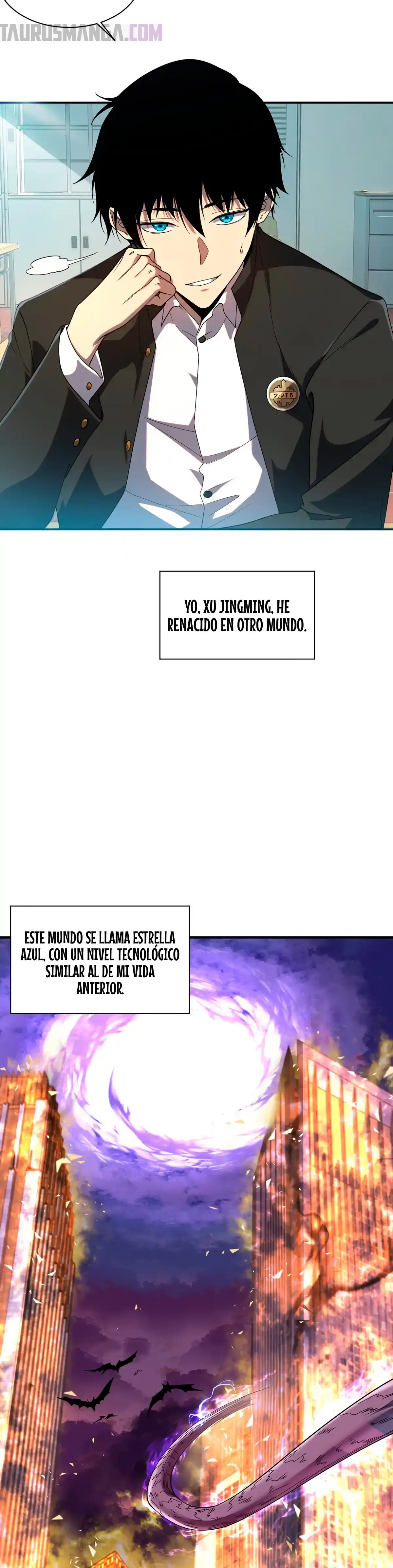 Despertar del guerrero del Rayo Clase SSS Capitulo 1 página 3