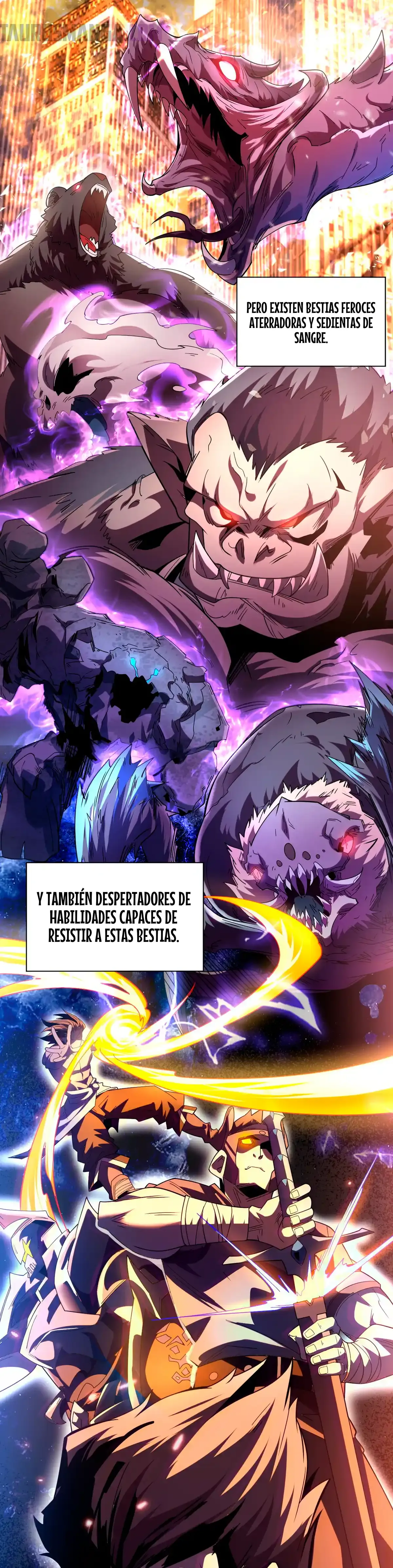 Despertar del guerrero del Rayo Clase SSS Capitulo 1 página 4