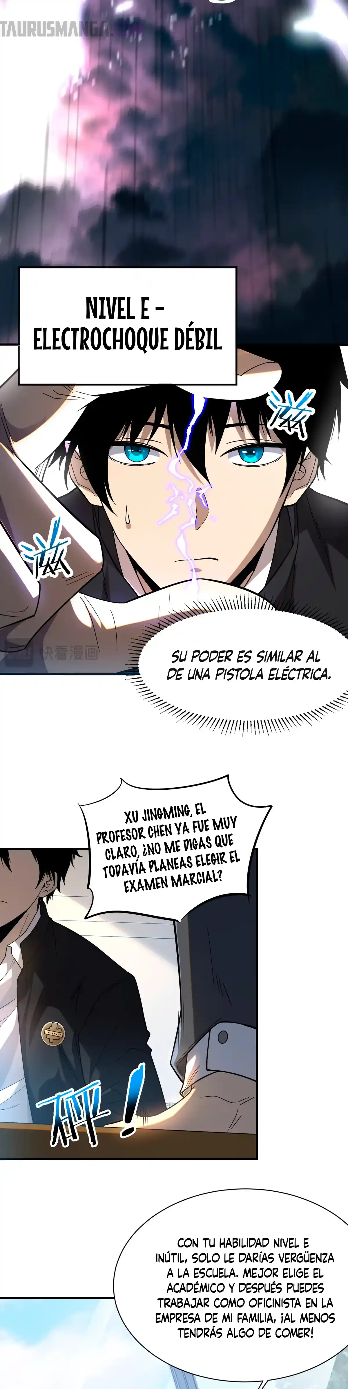 Despertar del guerrero del Rayo Clase SSS Capitulo 1 página 7