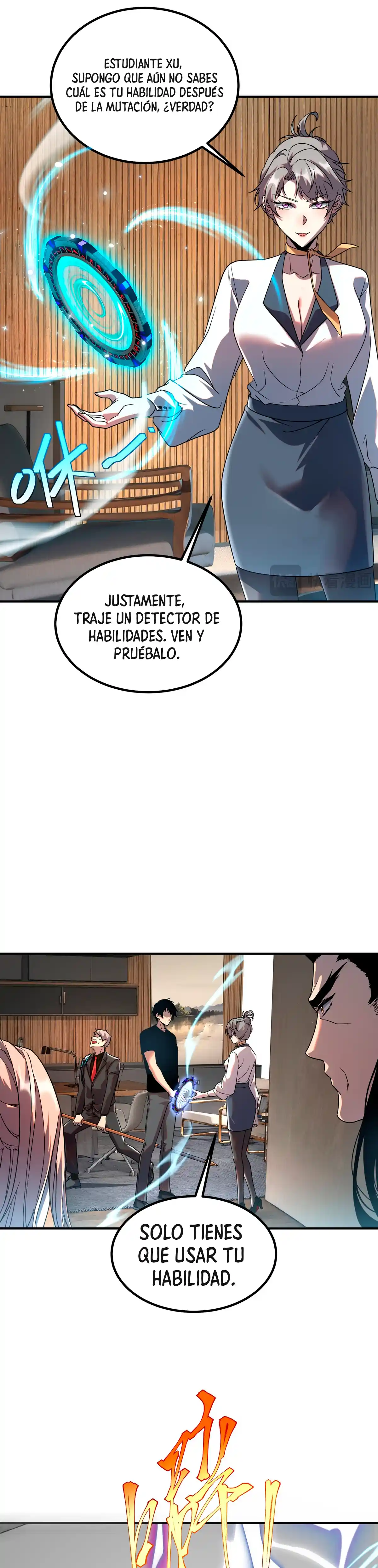 Despertar del guerrero del Rayo Clase SSS Capitulo 10 página 18