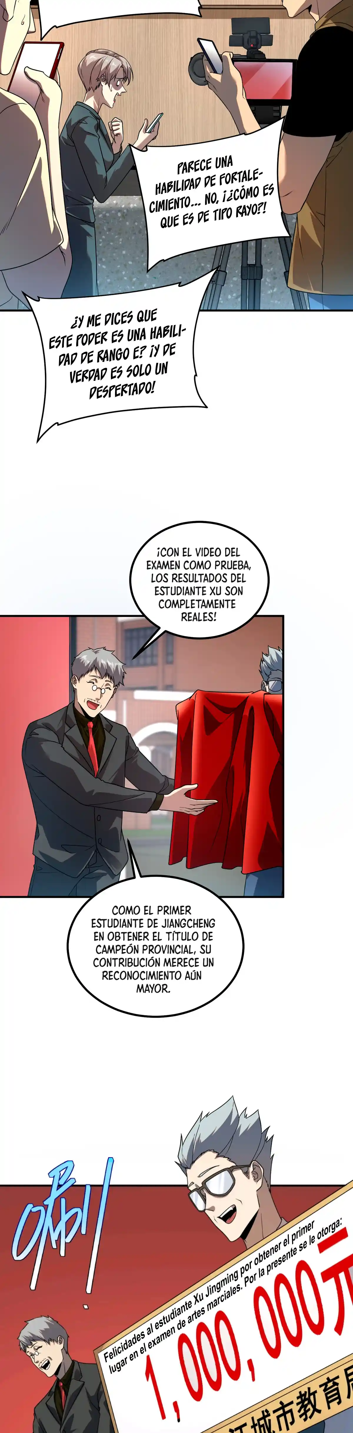 Despertar del guerrero del Rayo Clase SSS Capitulo 10 página 5