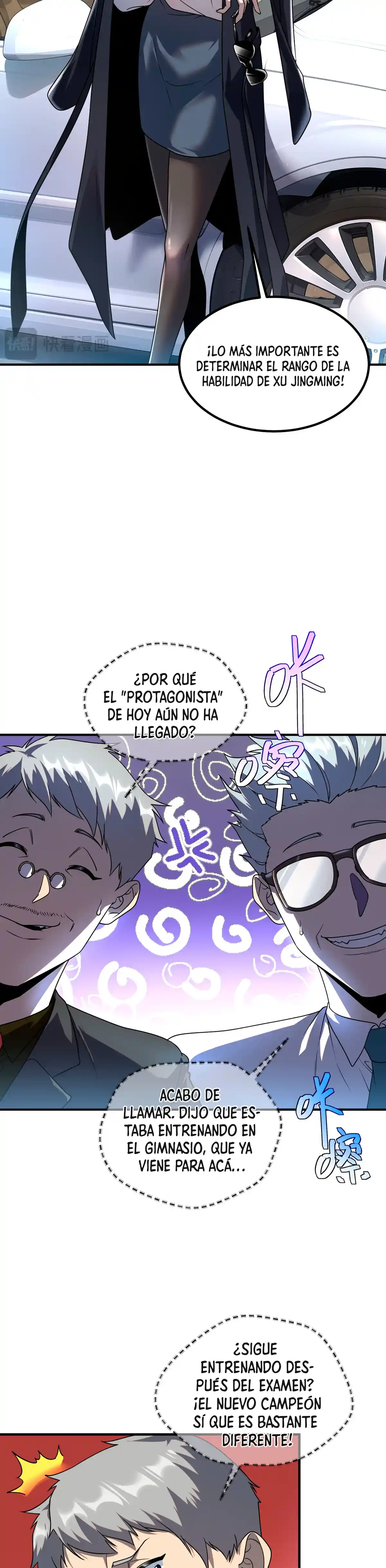 Despertar del guerrero del Rayo Clase SSS Capitulo 10 página 7