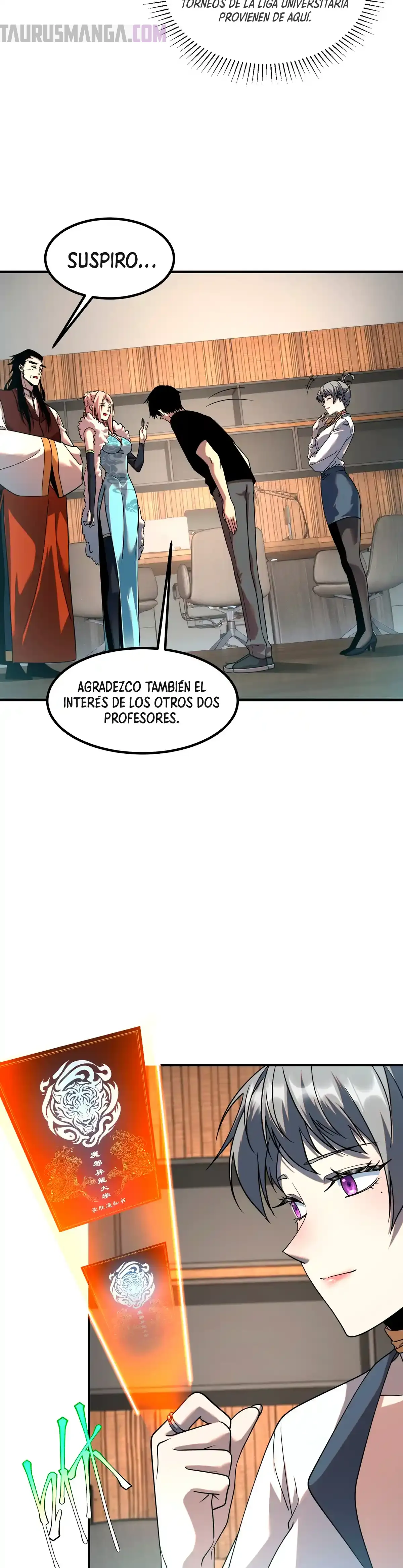 Despertar del guerrero del Rayo Clase SSS Capitulo 11 página 2