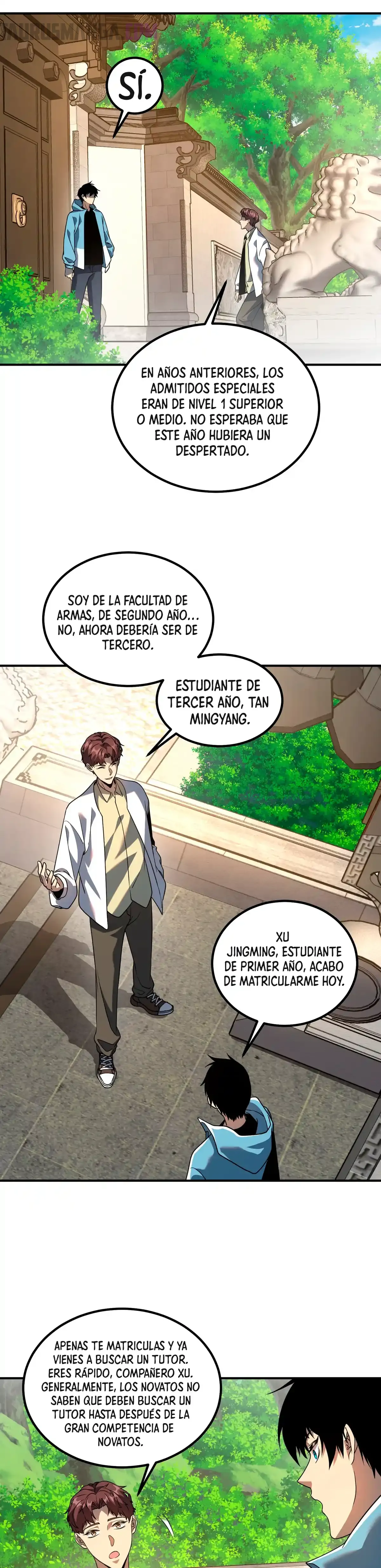 Despertar del guerrero del Rayo Clase SSS Capitulo 11 página 28