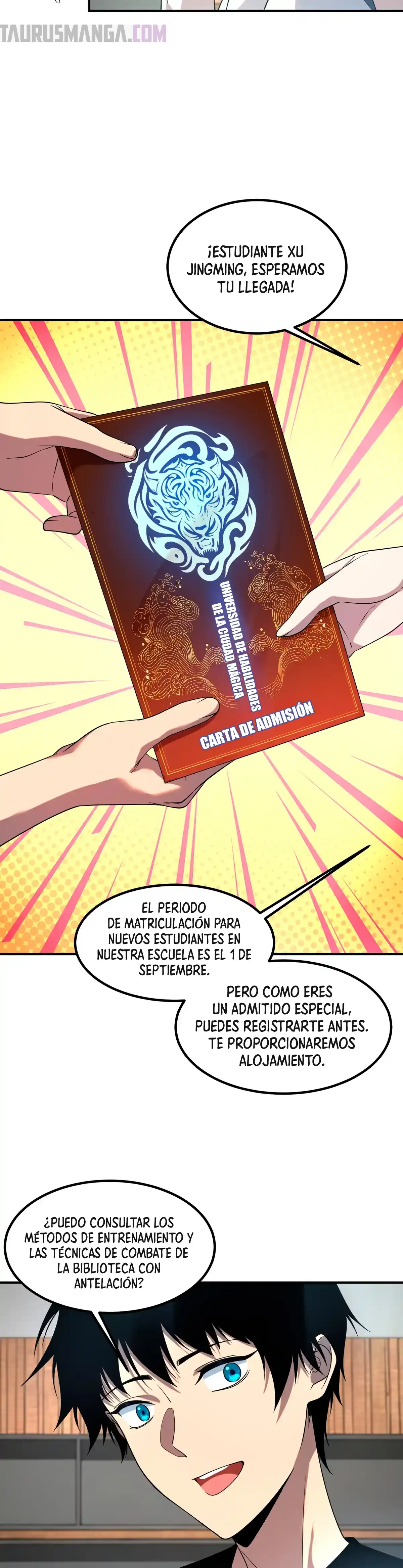Despertar del guerrero del Rayo Clase SSS Capitulo 11 página 3