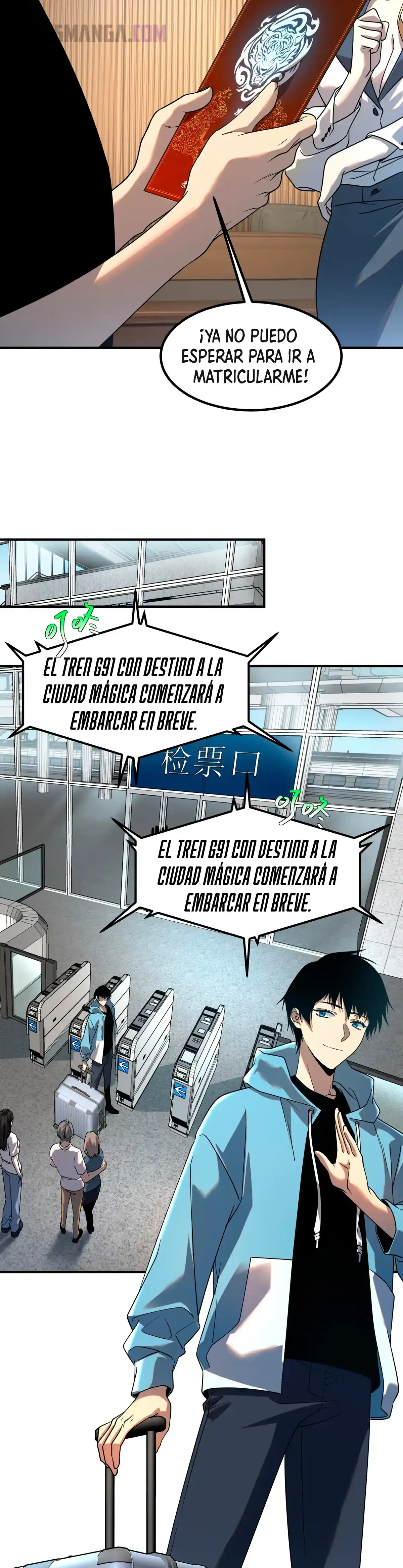 Despertar del guerrero del Rayo Clase SSS Capitulo 11 página 5