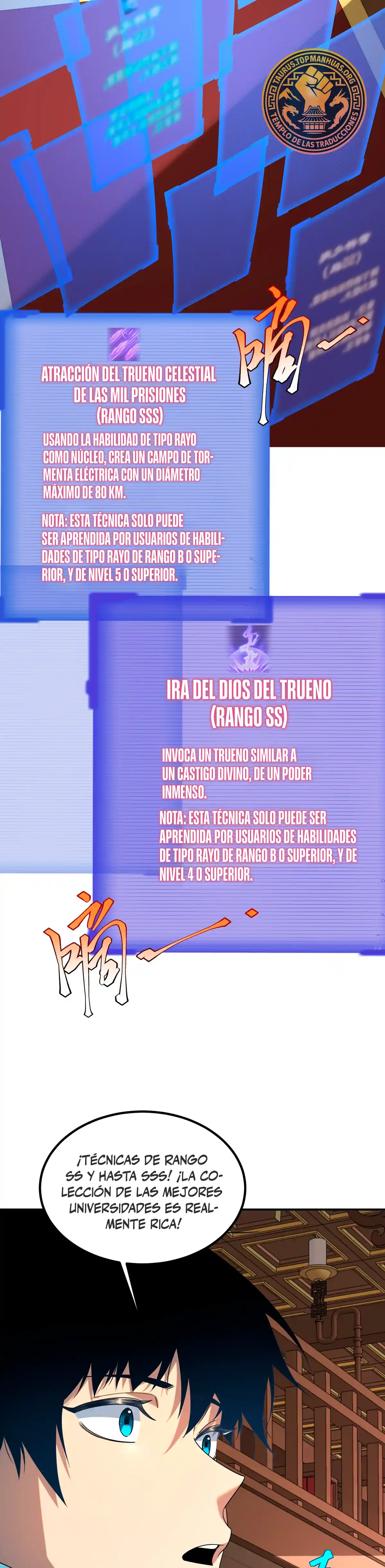 Despertar del guerrero del Rayo Clase SSS Capitulo 14 página 22