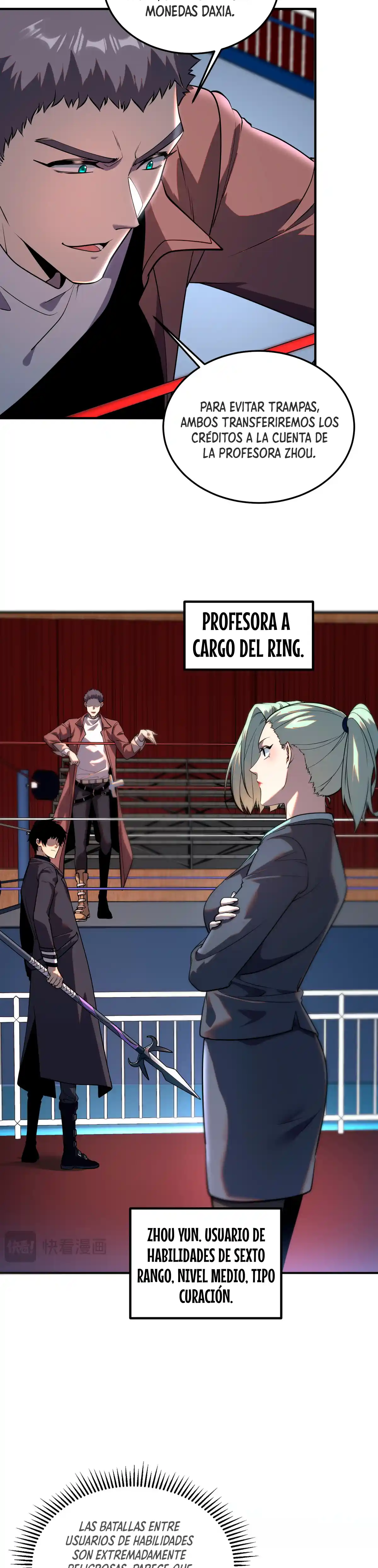 Despertar del guerrero del Rayo Clase SSS Capitulo 15 página 28