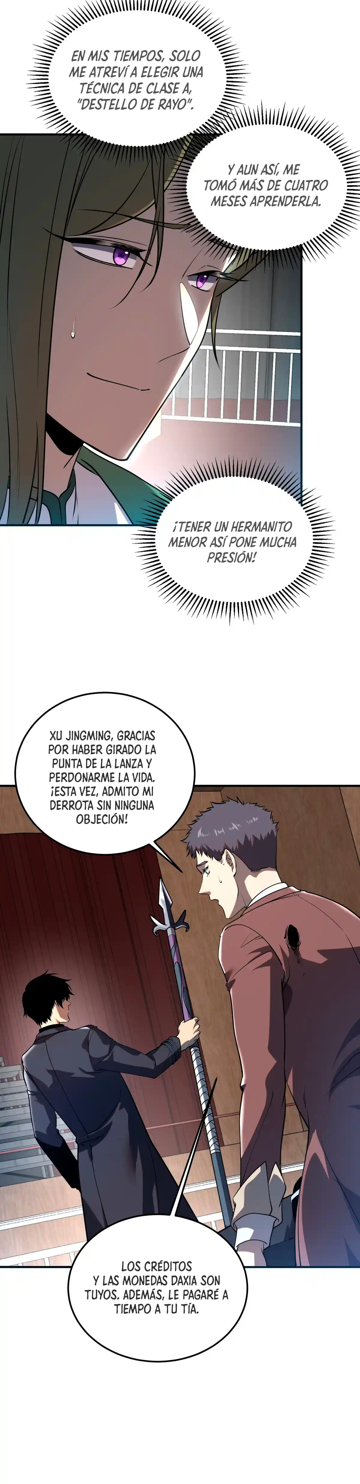 Despertar del guerrero del Rayo Clase SSS Capitulo 16 página 32