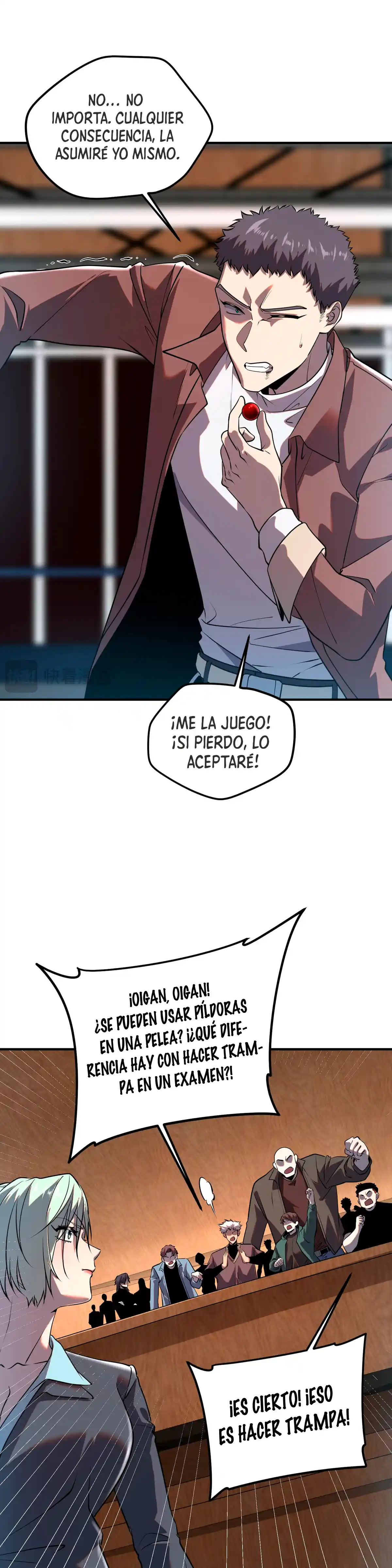 Despertar del guerrero del Rayo Clase SSS Capitulo 16 página 7