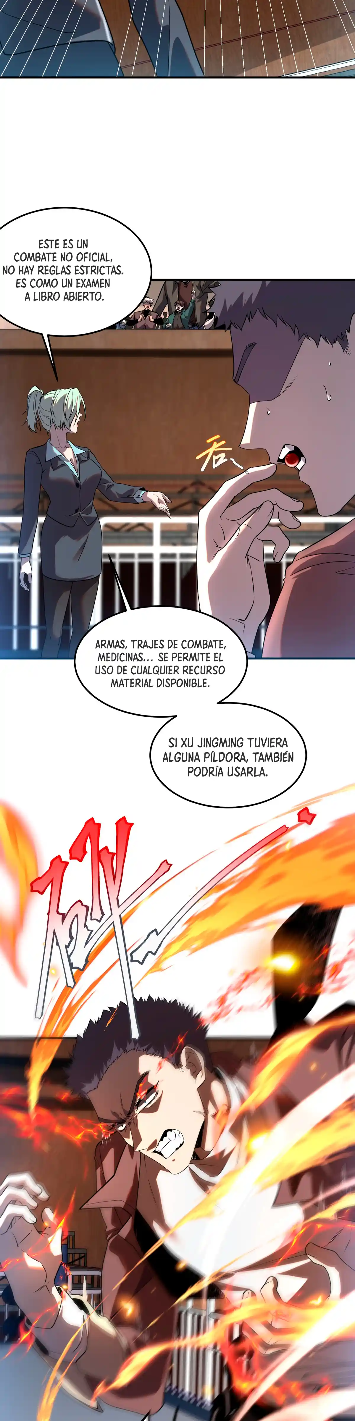Despertar del guerrero del Rayo Clase SSS Capitulo 16 página 8