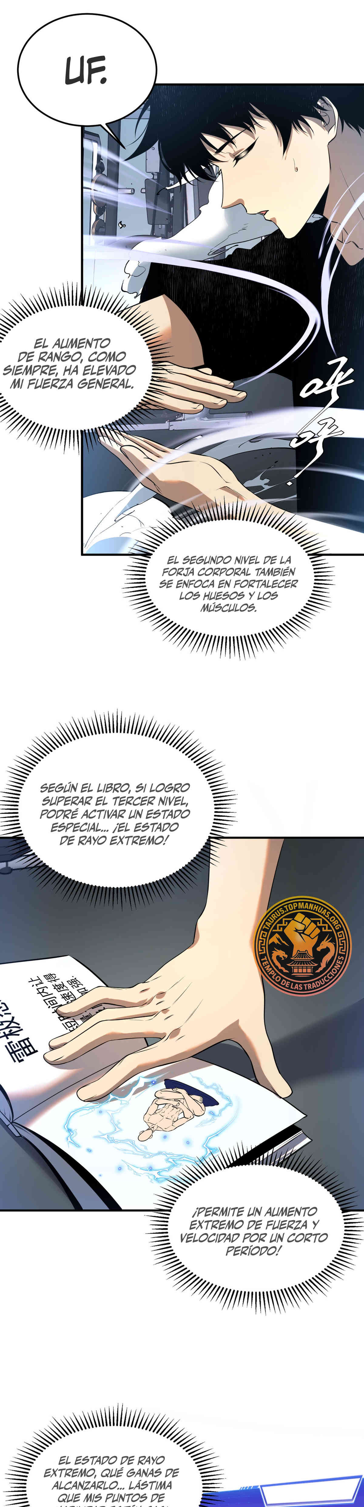 Despertar del guerrero del Rayo Clase SSS Capitulo 17 página 22