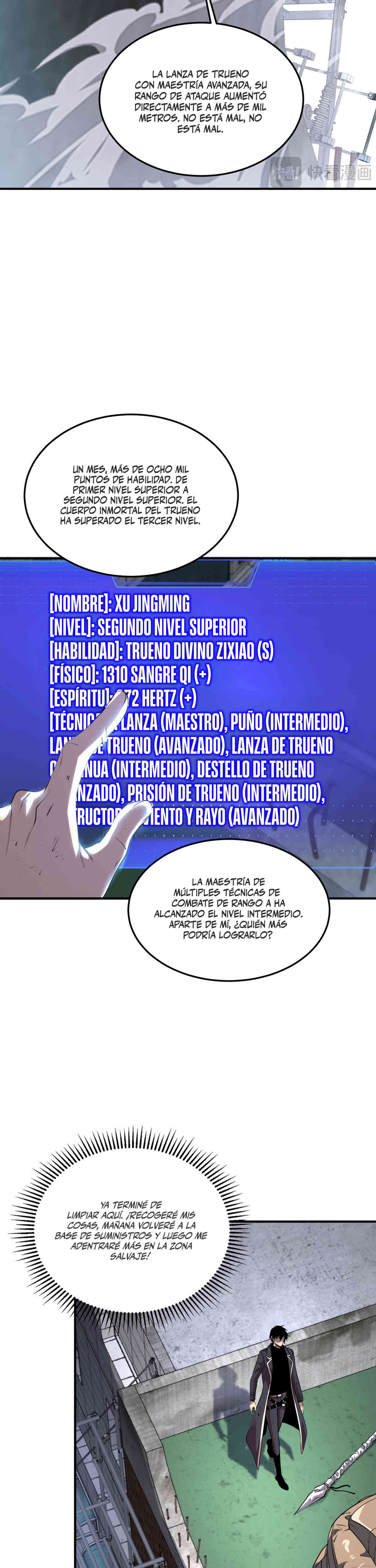 Despertar del guerrero del Rayo Clase SSS Capitulo 19 página 22