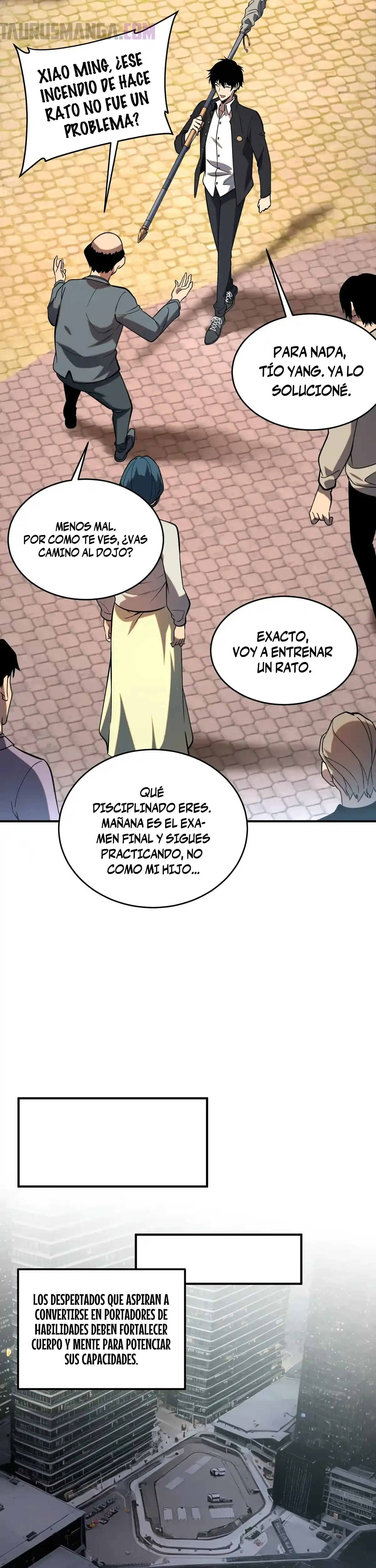 Despertar del guerrero del Rayo Clase SSS Capitulo 2 página 11